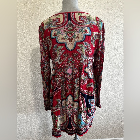 Altar'd State Paisley Print Dress Sz S - Picture 7 of 7